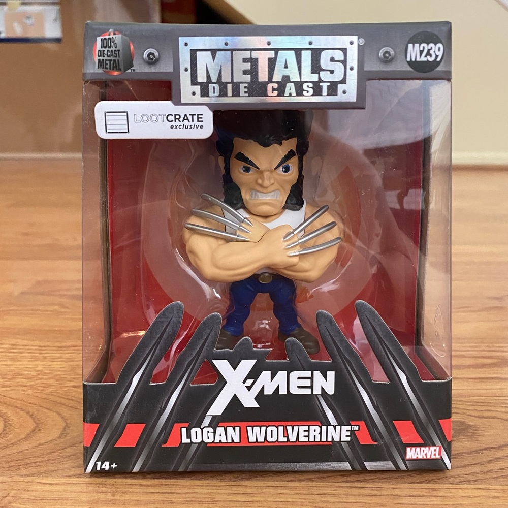 NIB Metals Die Cast X-Men Logan Wolverine